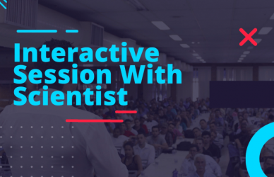 Interactive session with scientist